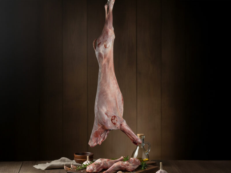 Cordero Lechal entero sin asadura ni cabeza